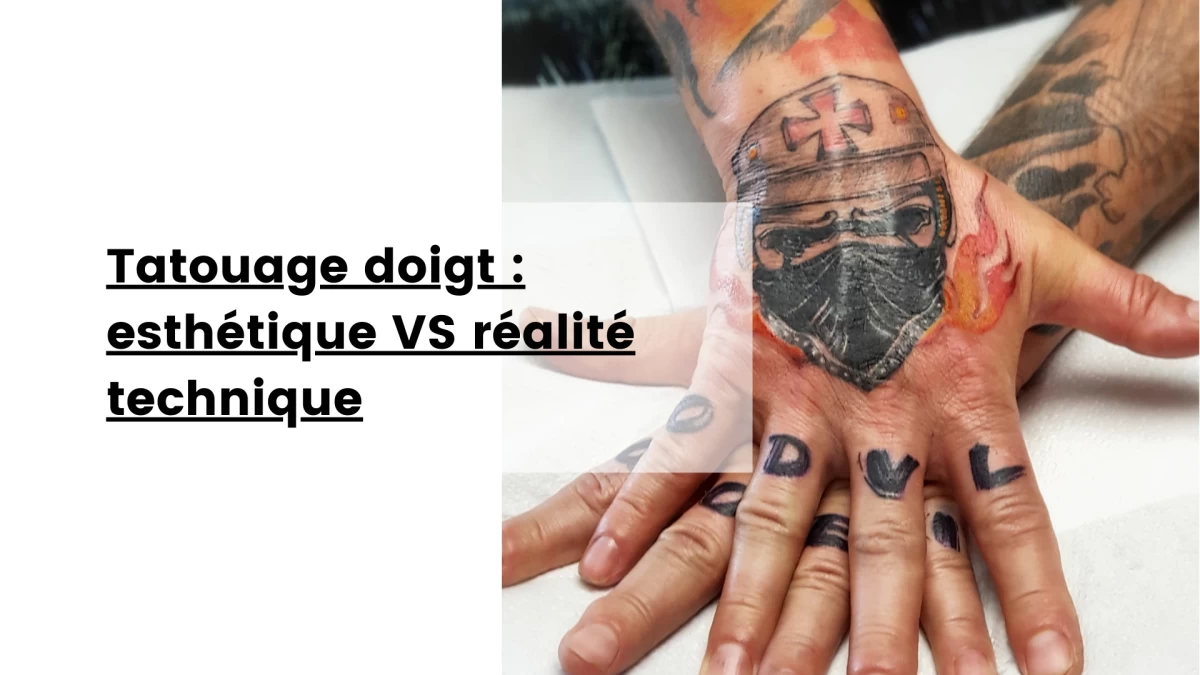 Tatouage doigt _ esthétique VS réalité technique