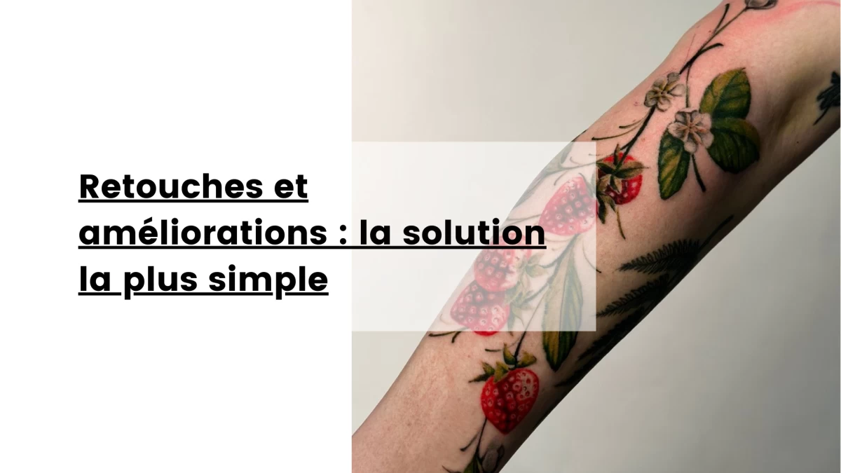 Retouches et améliorations _ la solution la plus simple