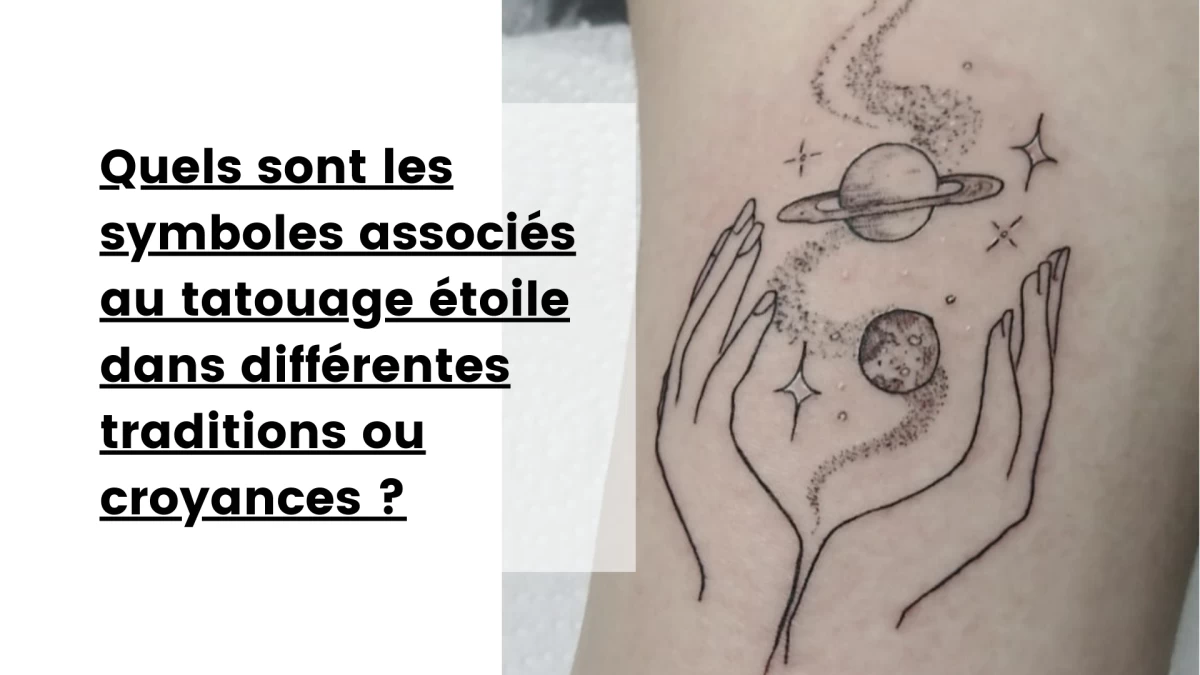 Quels sont les symboles associés au tatouage étoile dans différentes traditions ou croyances