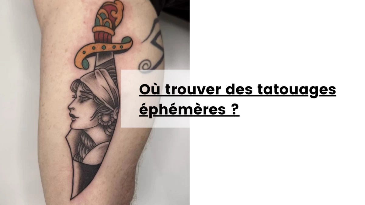 Où trouver des tatouages éphémères